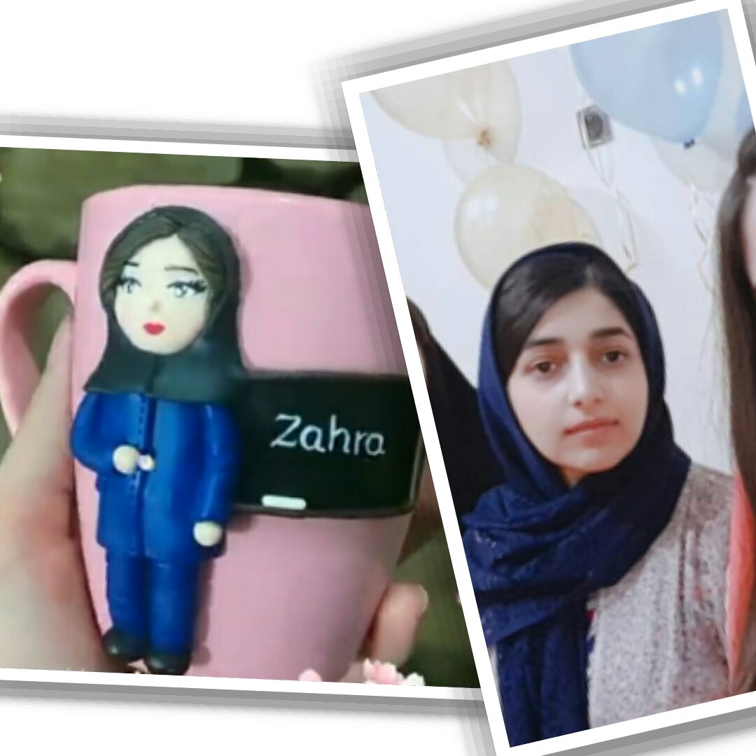 ماگ سفارشی عروسکی از روی عکس ماگ ایرانی