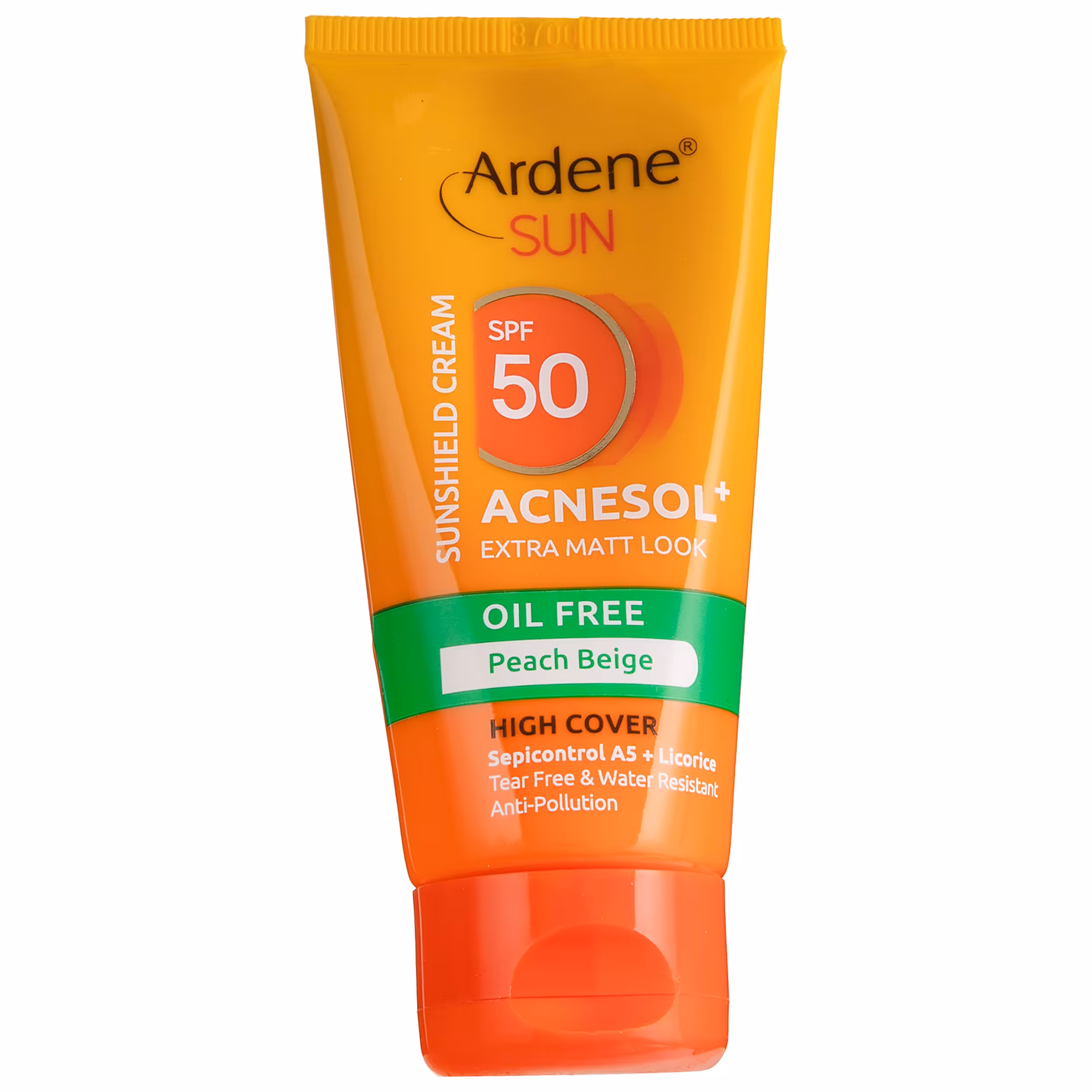 کرم ضد آفتاب آردن سان مدل Peach Beige وزن 50 گرم