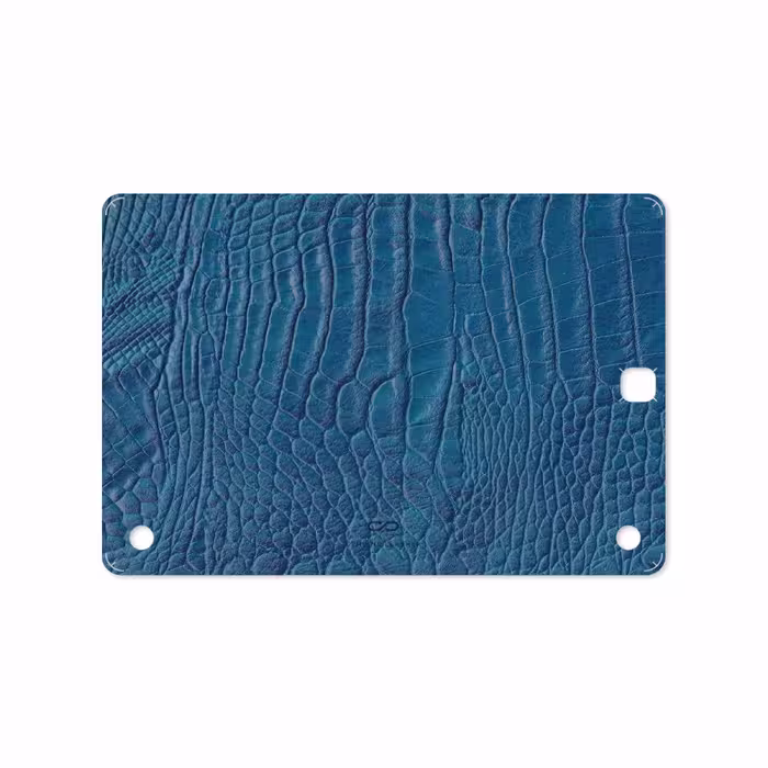 برچسب پوششی ماهوت مدل Blue-Crocodile-Leather مناسب برای تبلت سامسونگ Galaxy Tab A 9.7 2015 T555