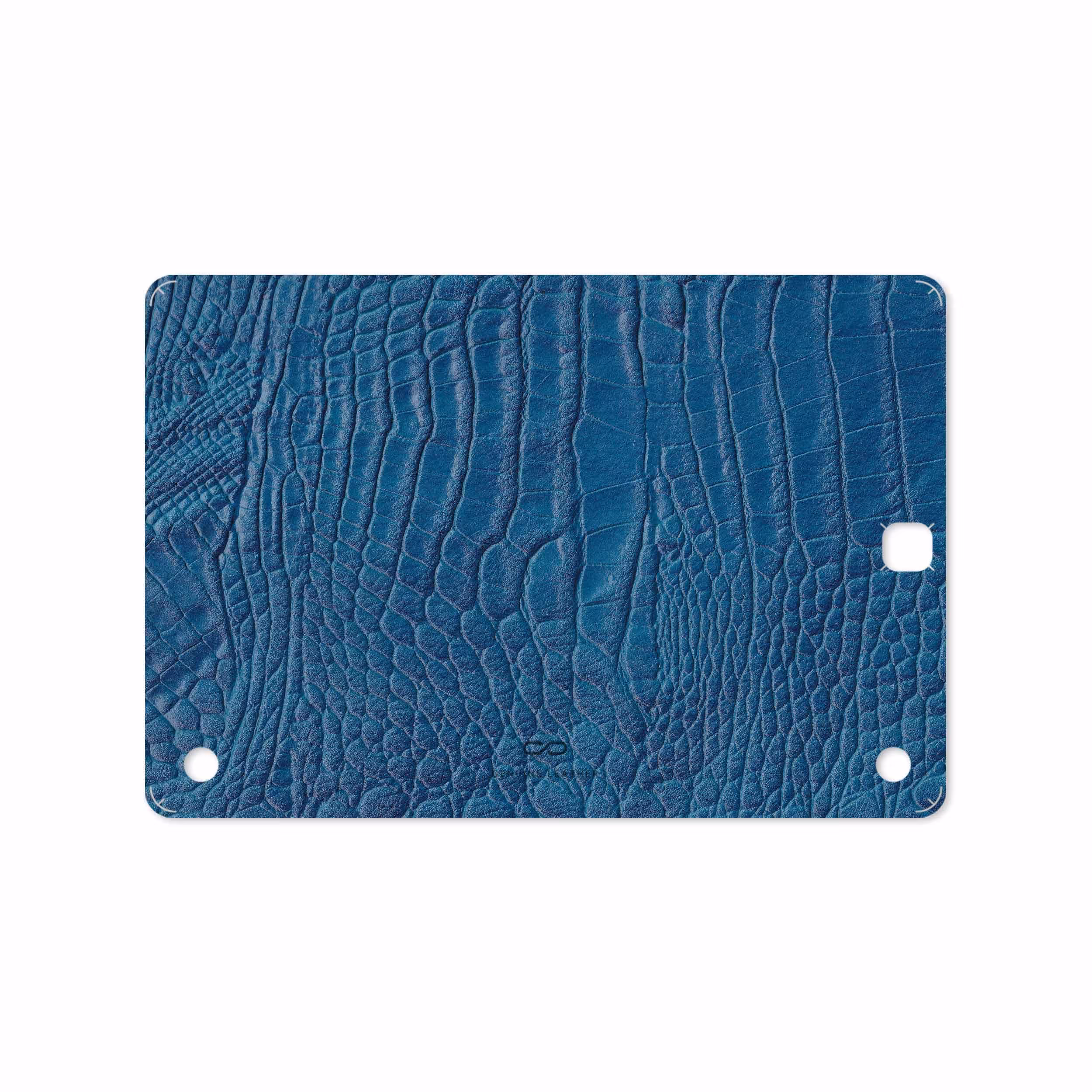 برچسب پوششی ماهوت مدل Blue-Crocodile-Leather مناسب برای تبلت سامسونگ Galaxy Tab A 9.7 2015 T555