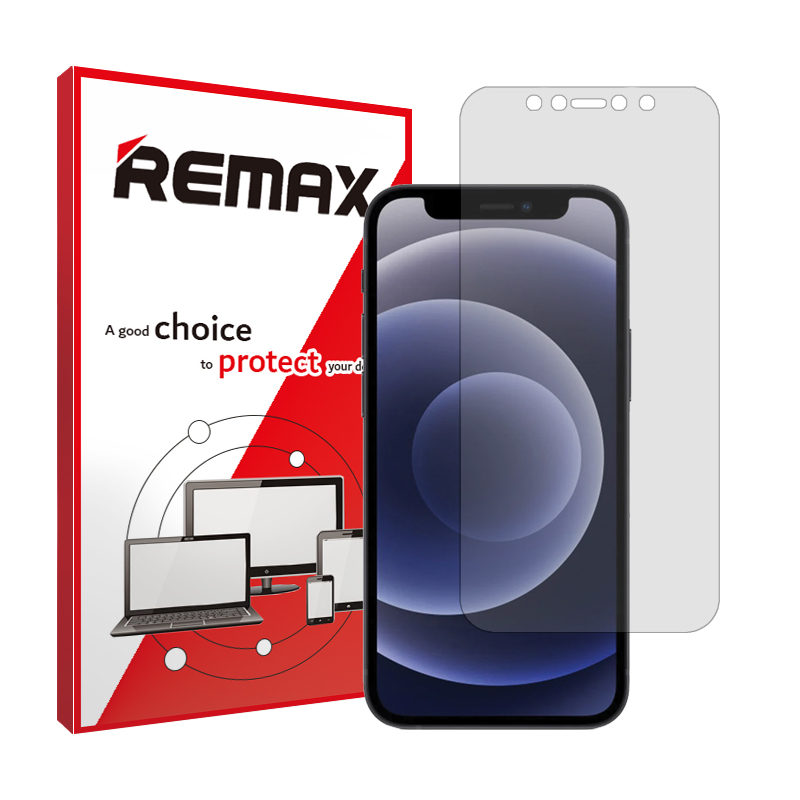 گلس اپل iPhone 12 mini مدل هیدروژلی شفاف برند ریمکس کد S