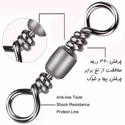 هرزگرد ماهیگیری یانگ سونگ مدل CRO-2 سایز 2 بسته 10 عددی