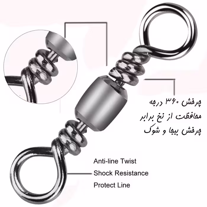 هرزگرد ماهیگیری یانگ سونگ مدل CRO-2 سایز 2 بسته 10 عددی