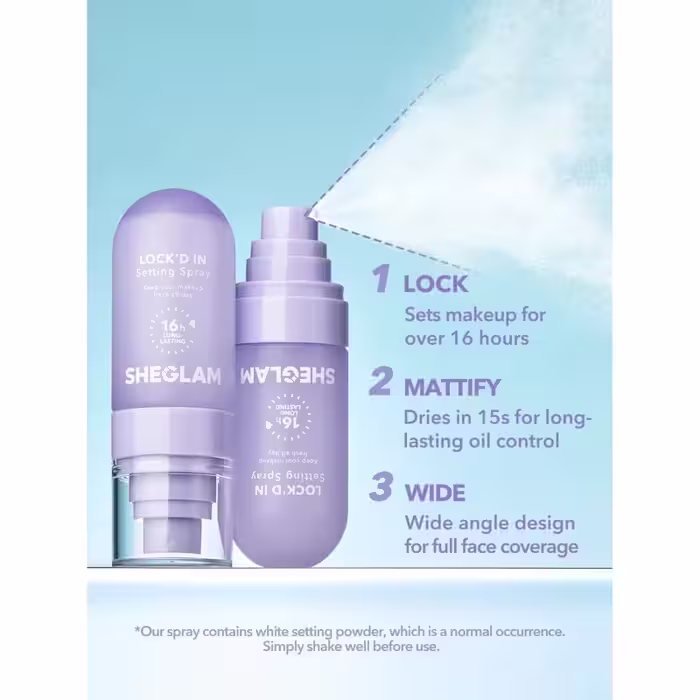 اسپری فیکس شیگلم بنفش اصل مدل Lockd In
