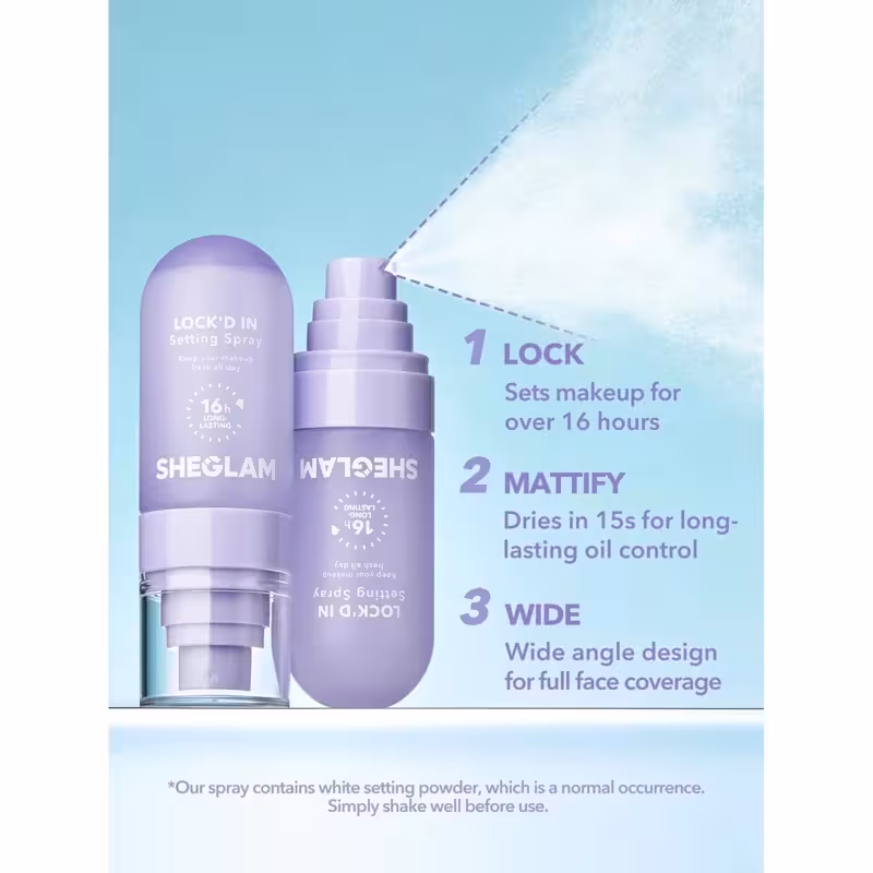 اسپری فیکس شیگلم بنفش اصل مدل Lockd In
