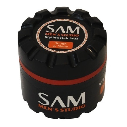 سام ژل مو کاسه ای 200 میل SAM مدل TOUGH and SHINE رنگ نارنجی