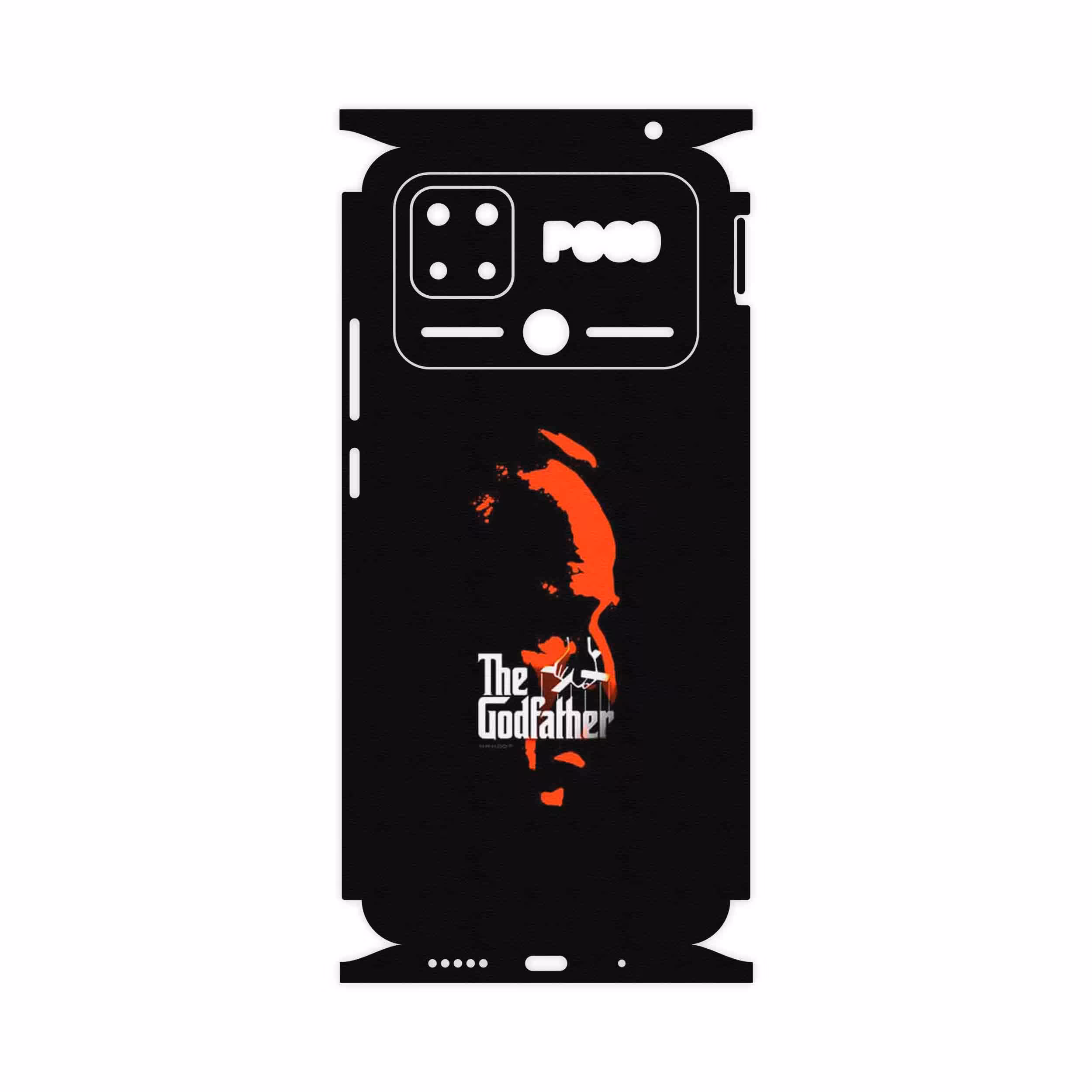 برچسب پوششی ماهوت مدل The_Godfather-FullSkin مناسب برای گوشی موبایل شیائومی Poco C40