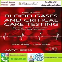 Blood Gases and Critical Care Testing 2022 TRUE PDF price 1€ - کتاب پزشکی بهار