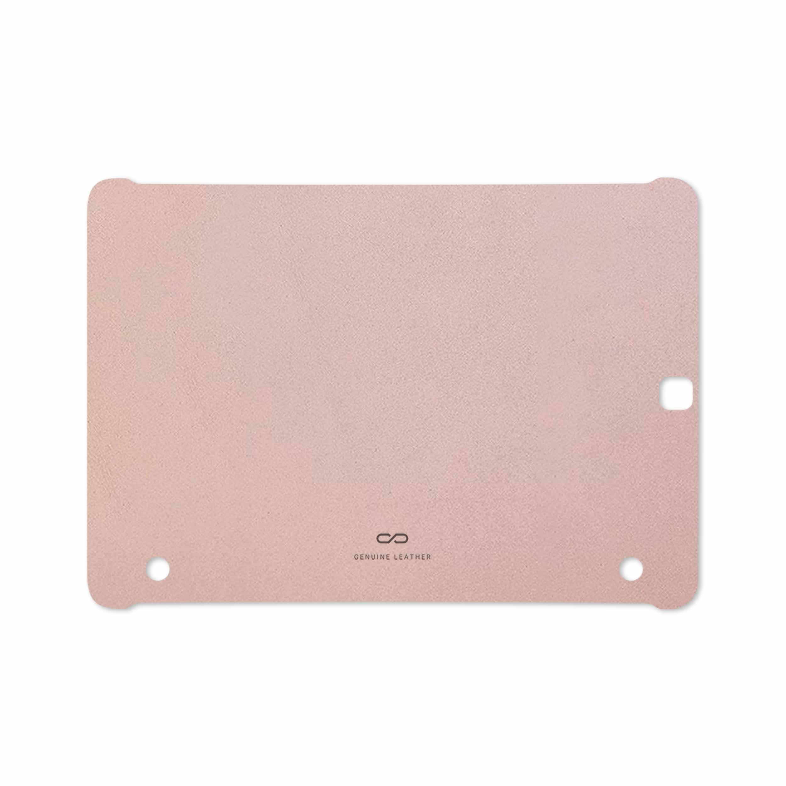 برچسب پوششی ماهوت مدل Rose Gold Leather مناسب برای تبلت سامسونگ Galaxy Tab S2 9.7 2016 T819N