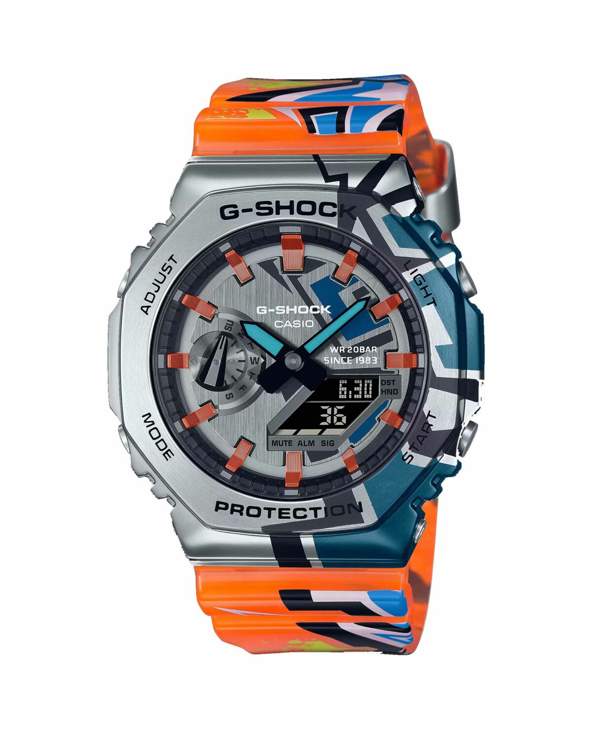 ساعت مچی مردانه کاسیو جیشاک CASIO G-SHOCK GM-2100SS-1A