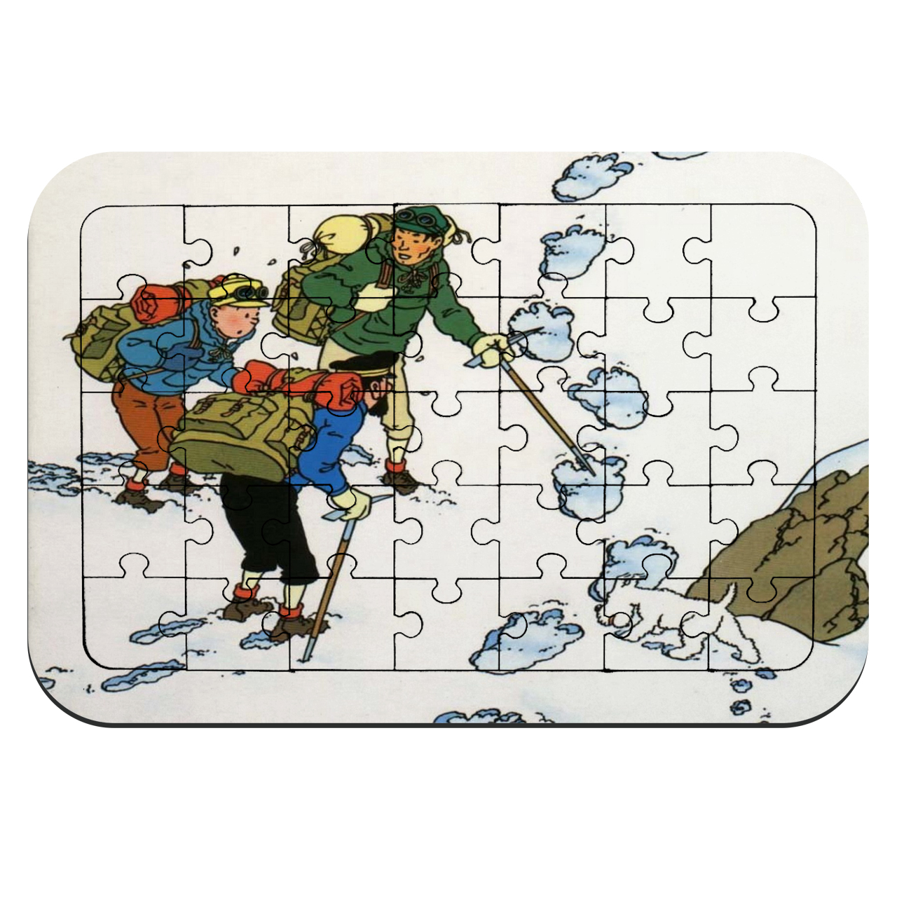 پازل 35 تکه طرح ماجراهای تن تن مدل NI841