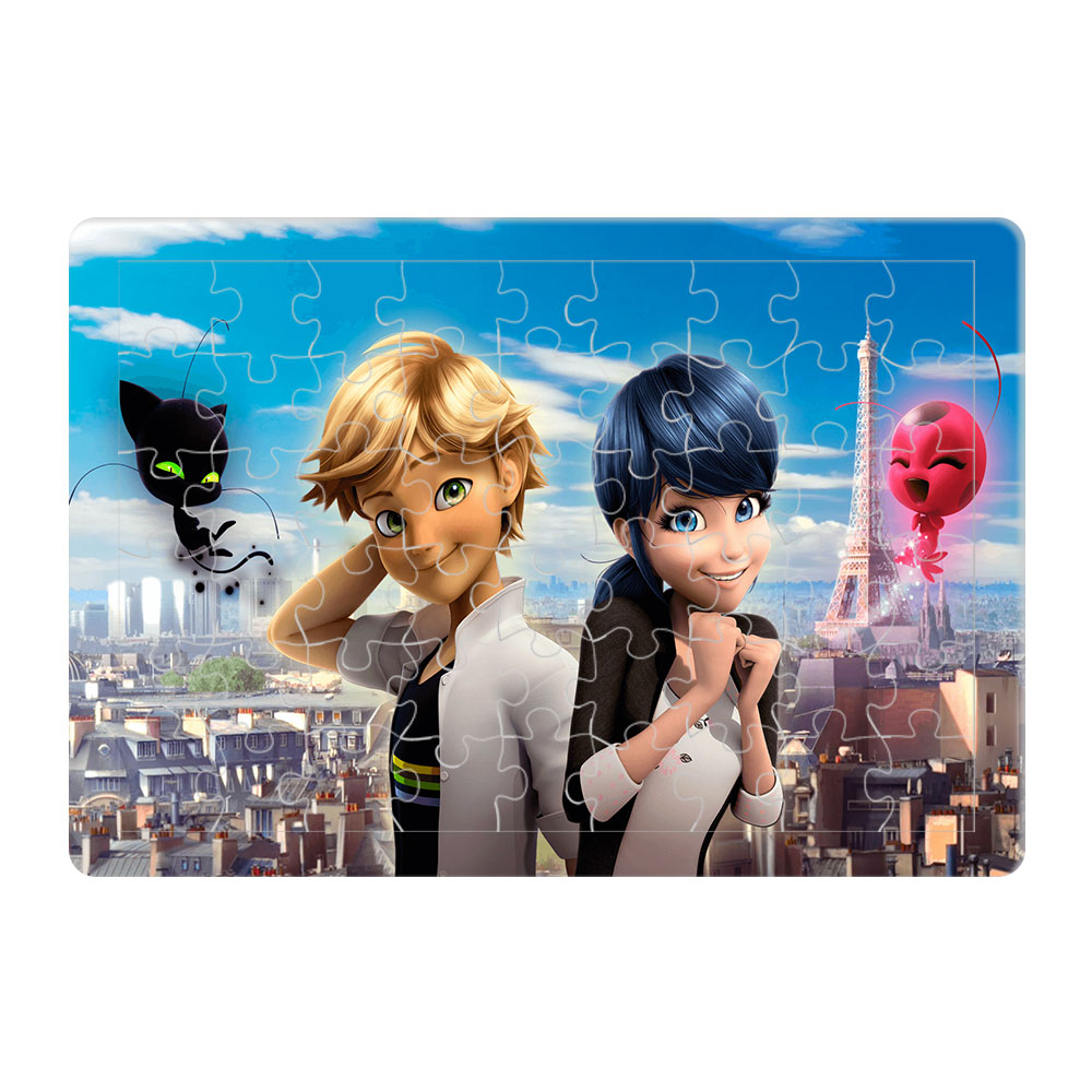 پازل 54 تکه طرح دختر کفشدوزکی مدل P0151