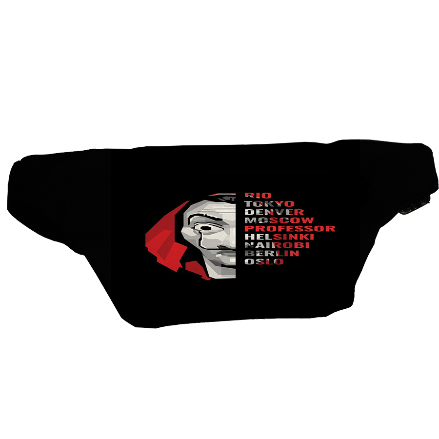 کیف کمری طرح سریال مانی هیست کد Kn1