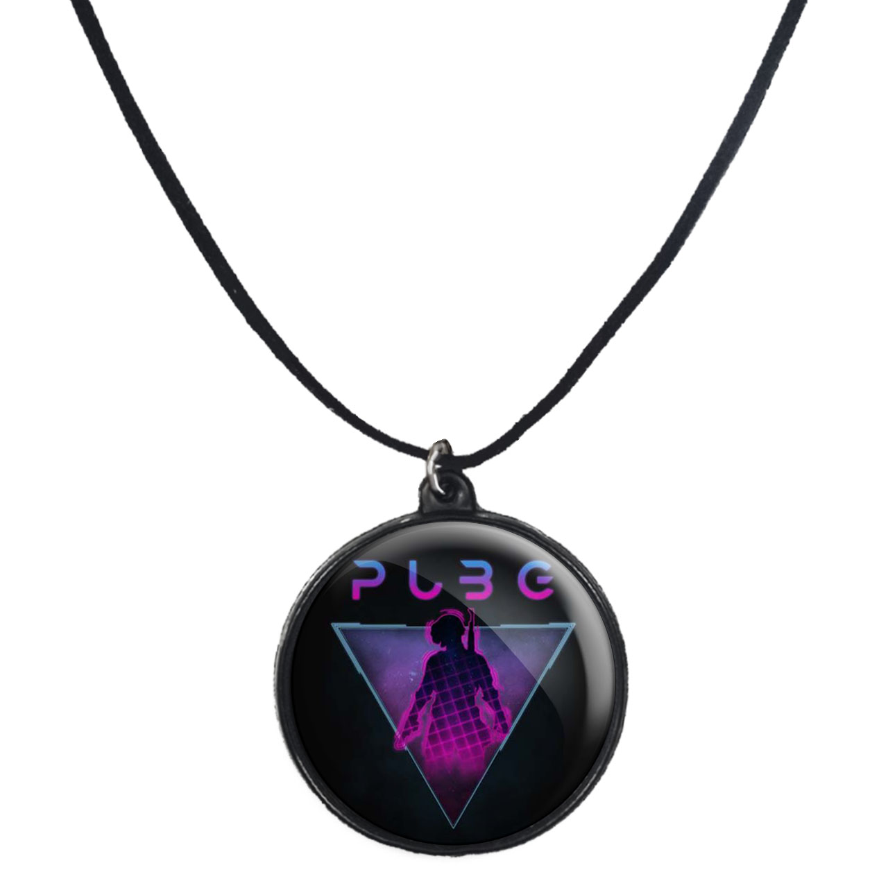 گردنبند پرمانه طرح pubg کد pmb.7845 مدل دو طرفه