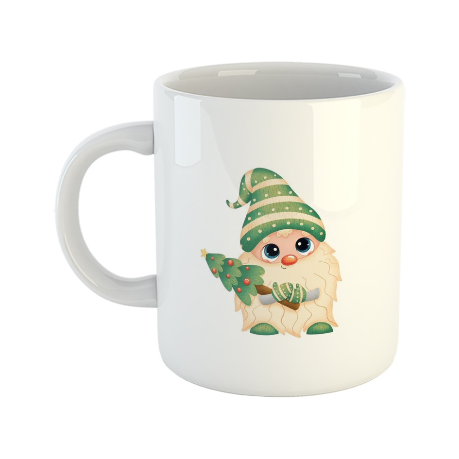 ماگ طرح کریسمس مدل ویشتل مثبت اندیش