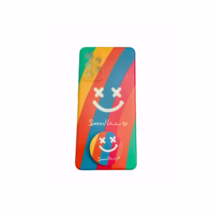 کاور مدل color88  مناسب برای گوشی موبایل سامسونگ GALAXY A72 به همراه پایه نگهدارنده