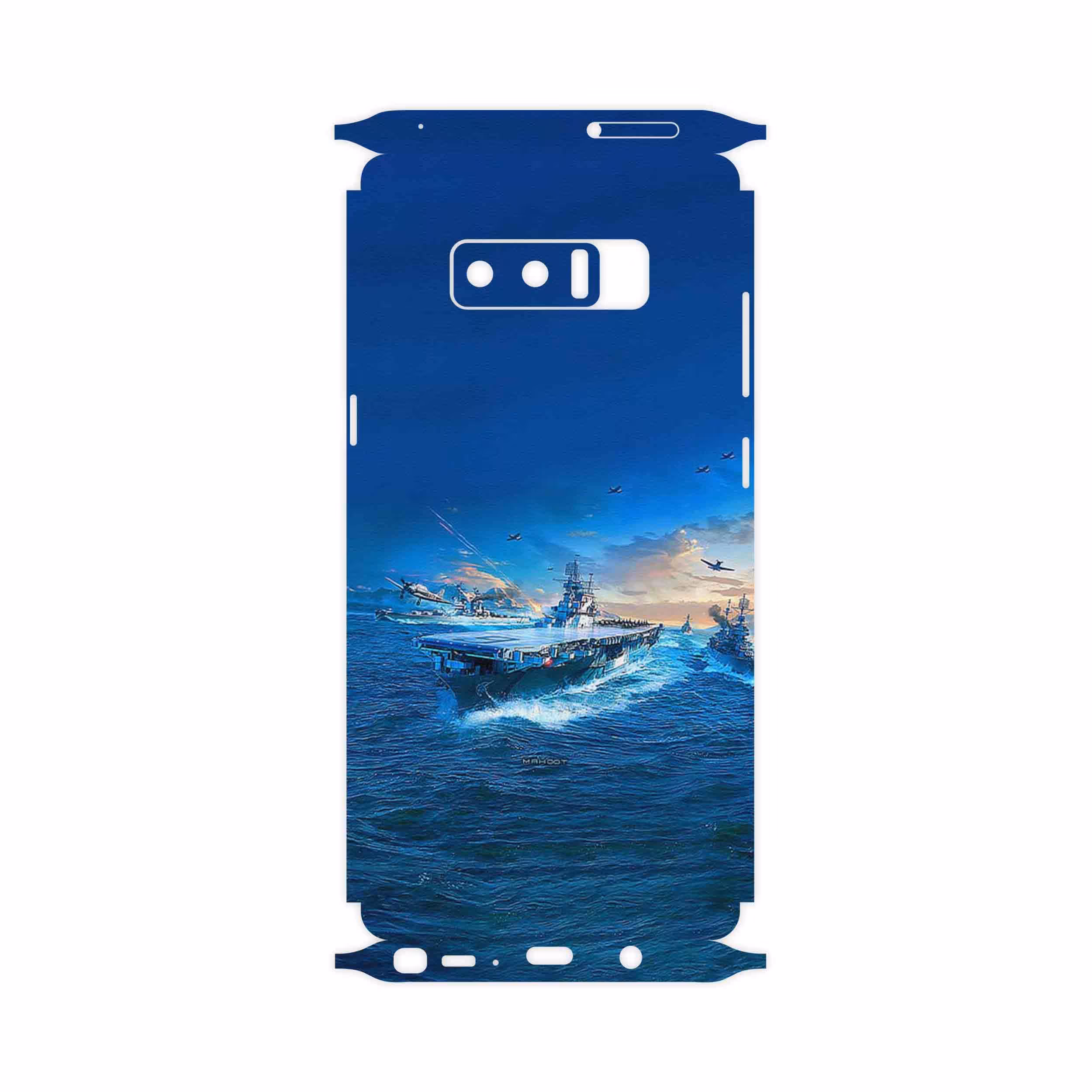 برچسب پوششی ماهوت مدل Warship-FullSkin مناسب برای گوشی موبایل سامسونگ Galaxy Note 8