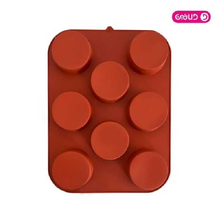 قالب سیلیکونی استوانه سوفله 8 خانه