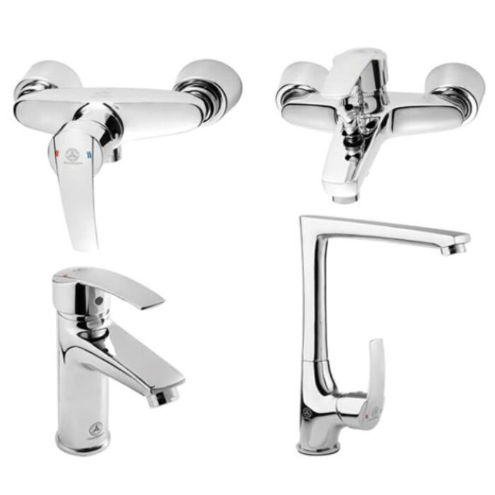 ست شیرآلات قهرمان مدل بهادر