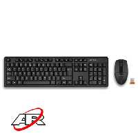 کیبورد و ماوس بی سیم ای فورتک مدل 3330N
