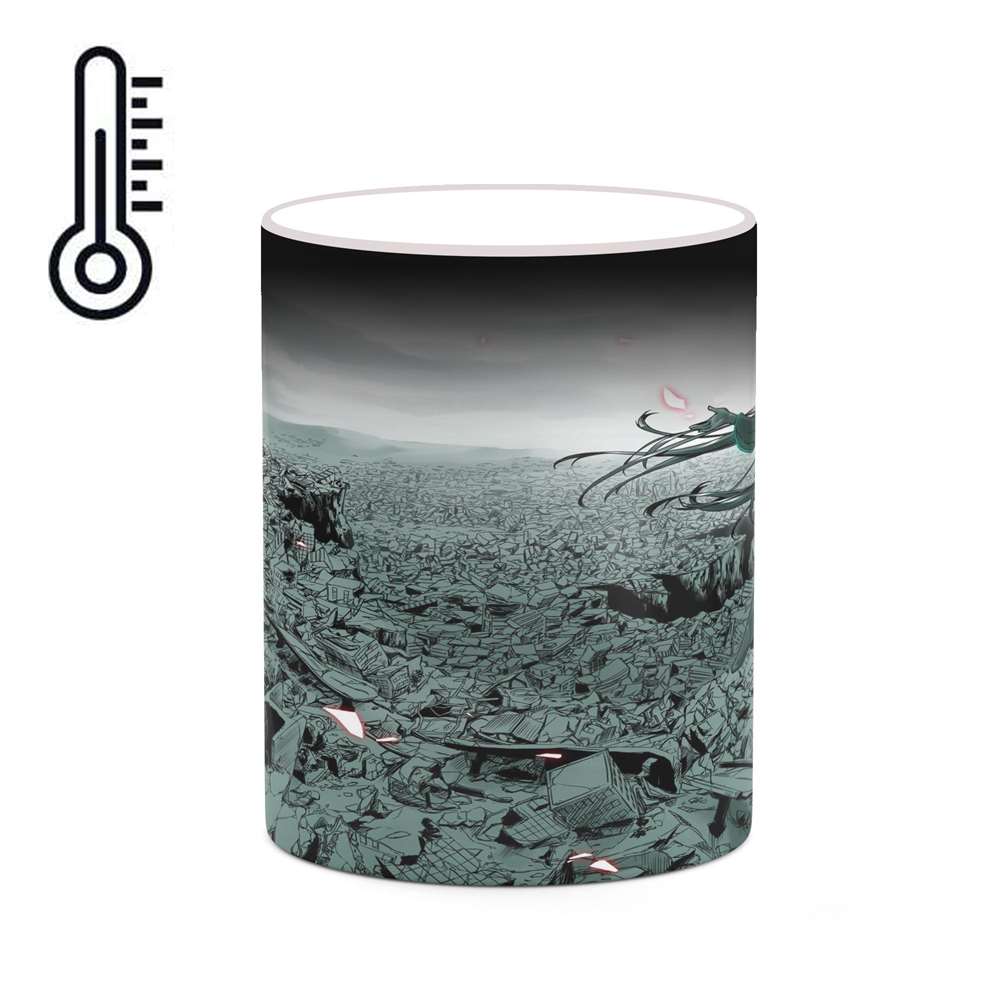 ماگ حرارتی کاکتی طرح انیمه مدل mgh19285