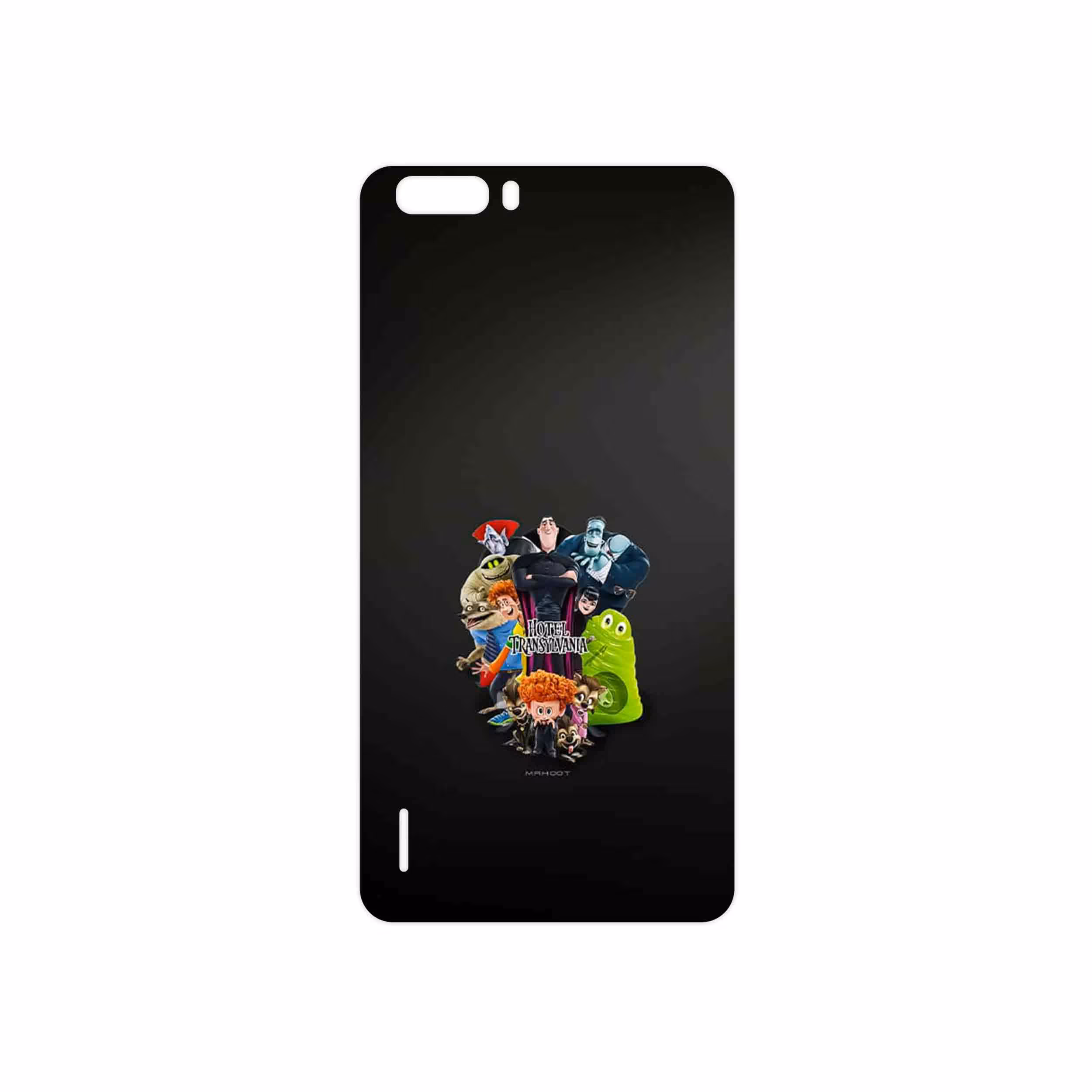 برچسب پوششی ماهوت مدل Hotel Transylvania مناسب برای گوشی موبایل آنر 6 Plus