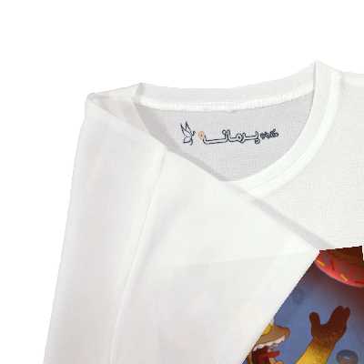 تی شرت  آستین کوتاه بچگانه پرمانه طرح سیمپسون ها کد pmt.6550