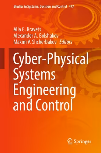خرید و دانلود نسخه کامل کتاب Cyber-Physical Systems Engineering and Control