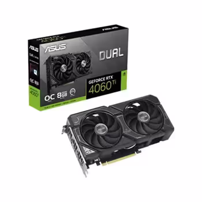کارت گرافیک ایسوس مدل Dual GeForce RTX 4060 Ti OC Edition 8GB