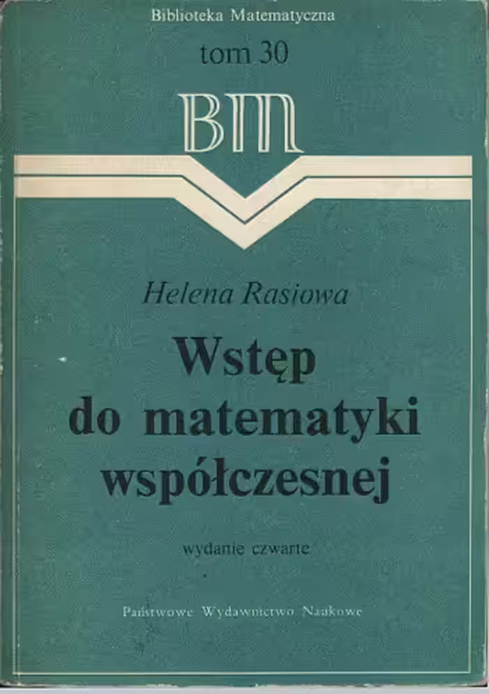 خرید و دانلود نسخه کامل کتاب Wstęp do matematyki współczesnej
