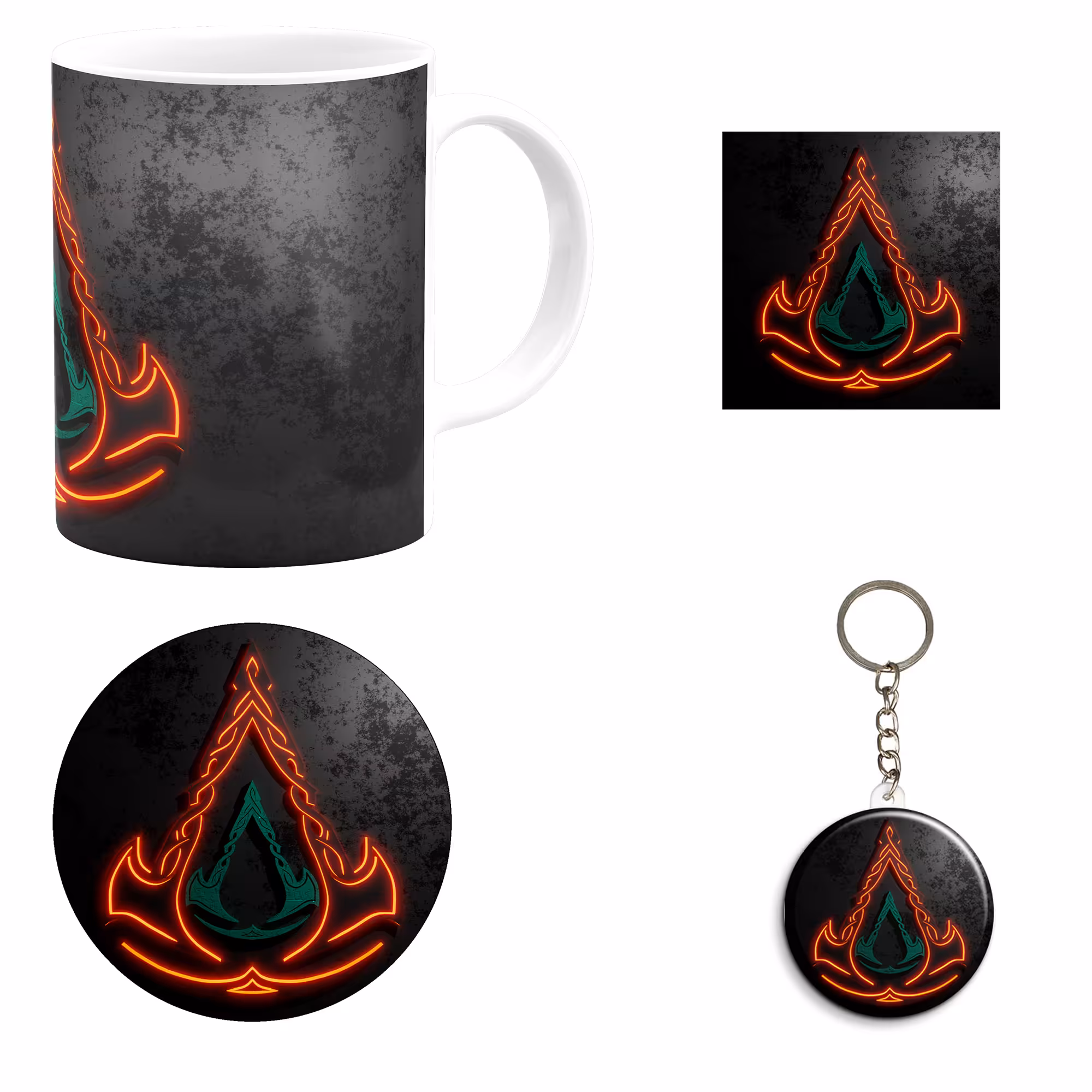 ست هدیه ماگ مدل اساسین کرید طرح assassin`s creed کد M11