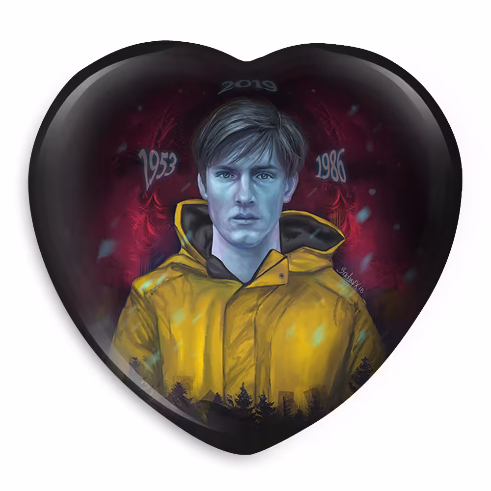 پیکسل خندالو طرح جوناس کانوالد سریال دارک Dark مدل قلبی کد 10176