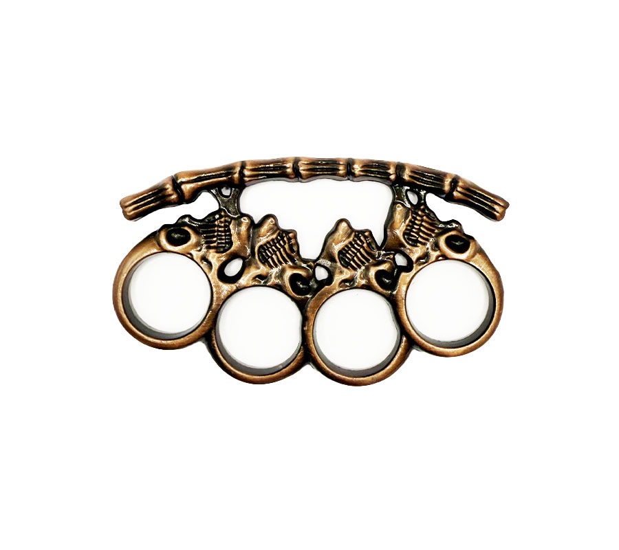 خرید و قیمت پنجه بوکس فلزی طرح اسکلت سر