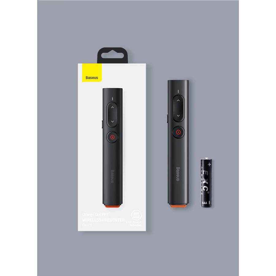 پوینتر لیزری جهت پرزنت کردن مدل بیسوس Baseus Wireless Presenter