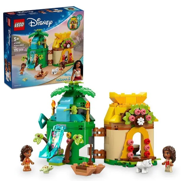 لگو سری دیزنی مدل Moana’s Island Fun کد 43260