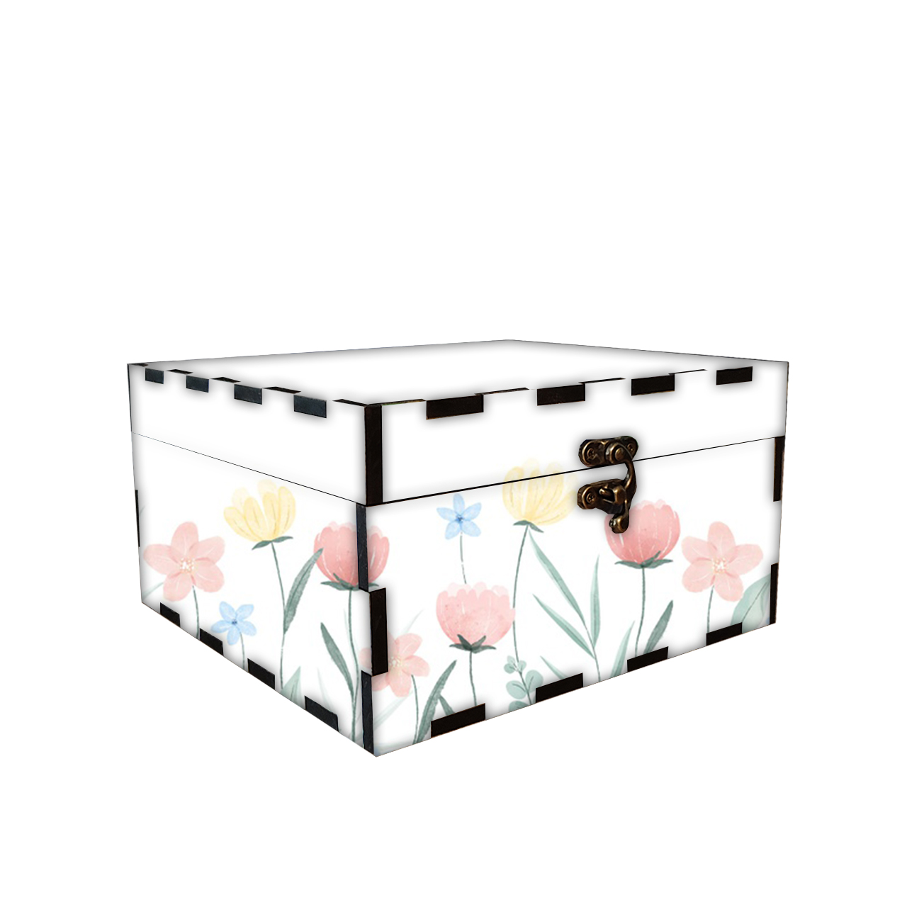 جعبه هدیه مدل گل کد 458