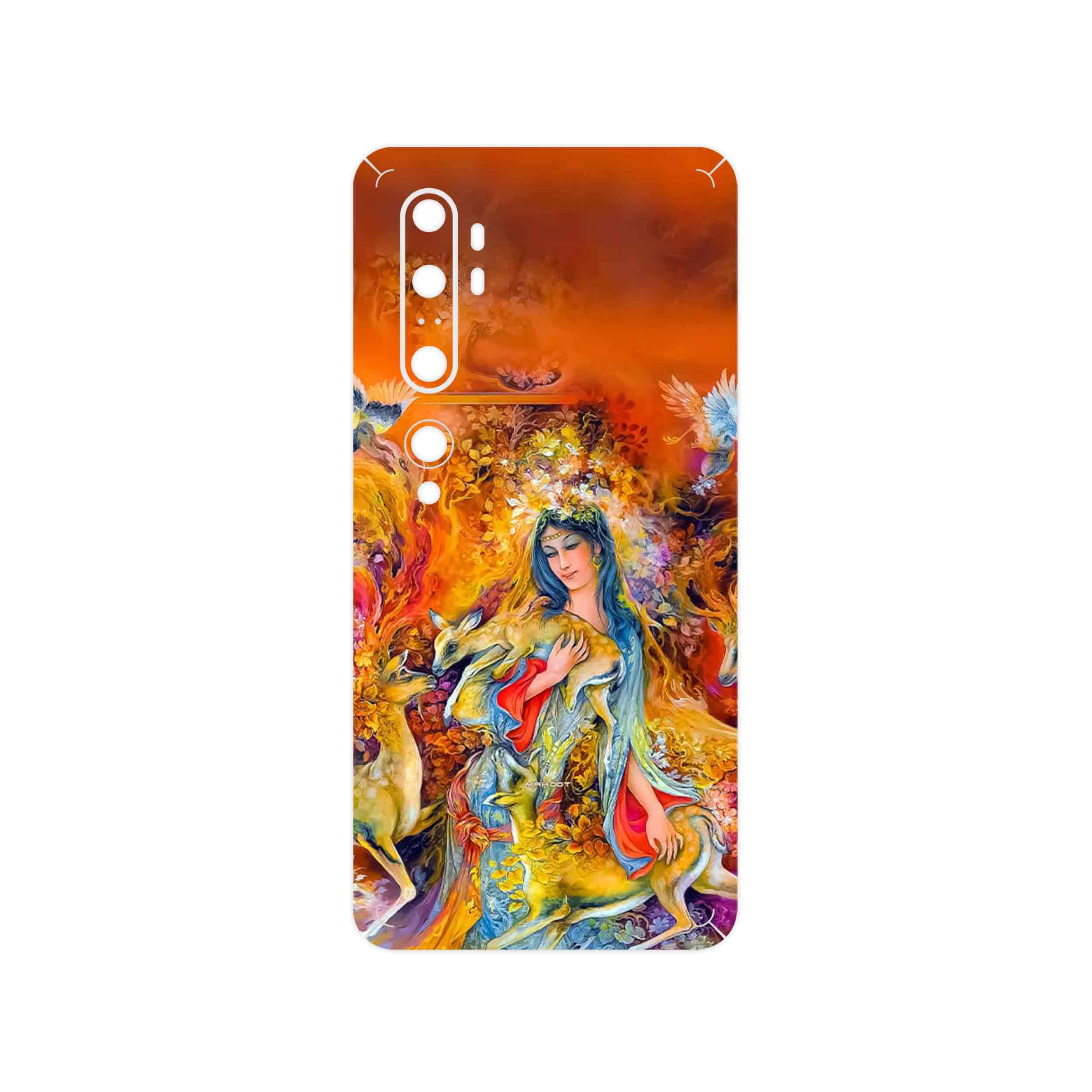 برچسب پوششی ماهوت مدل Persian miniature 2 مناسب برای گوشی موبایل شیائومی Mi Note 10 Pro