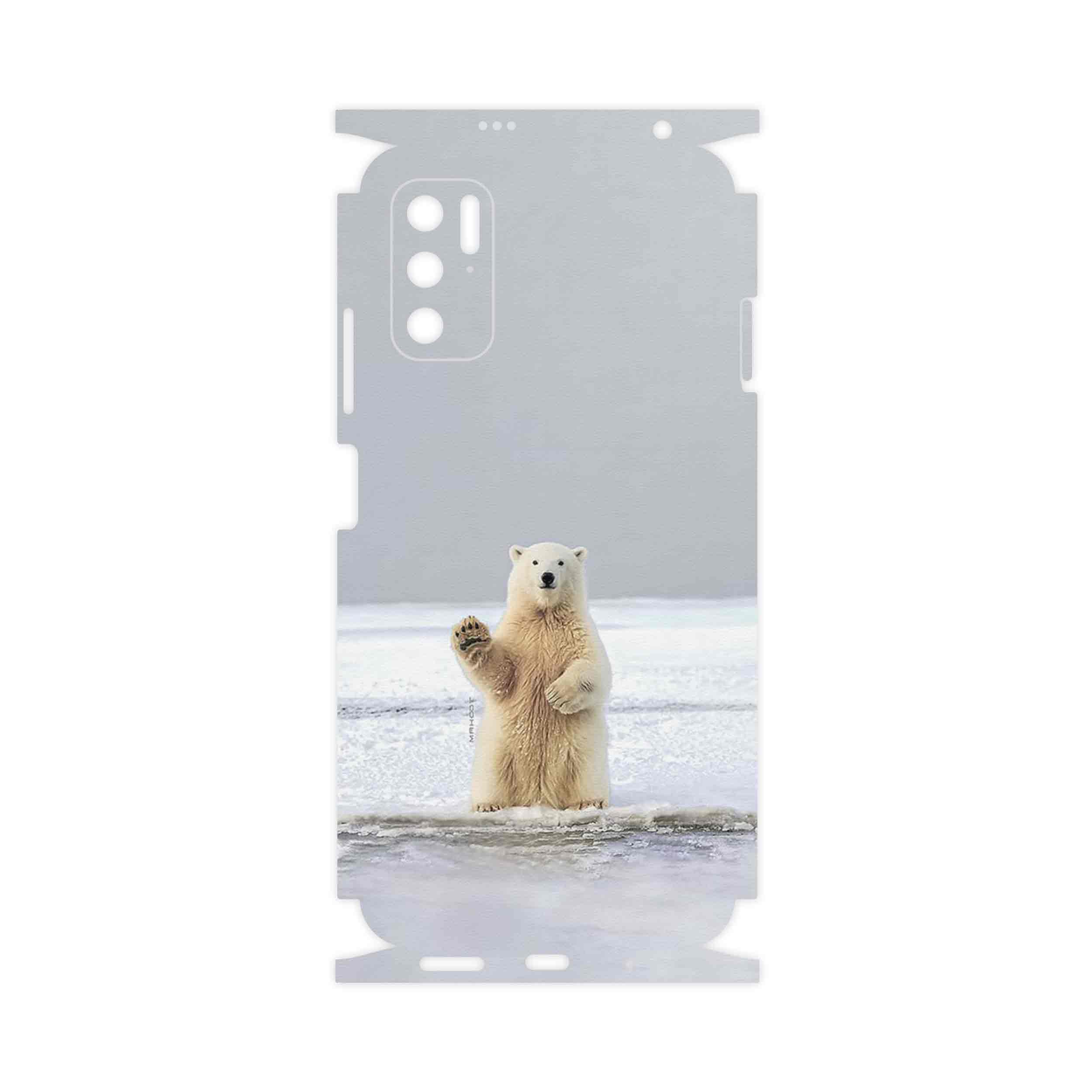 برچسب پوششی ماهوت مدل Polar_bear-FullSkin مناسب برای گوشی موبایل شیائومی Redmi Note 11SE