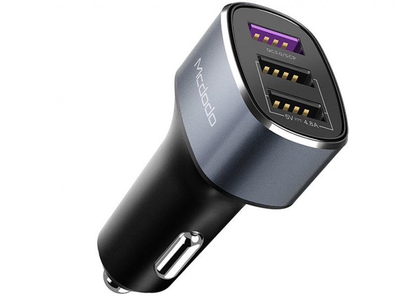 شارژر فندکی 3 پورت سریع مک دودو Mcdodo CC-657 3Port Car Charger