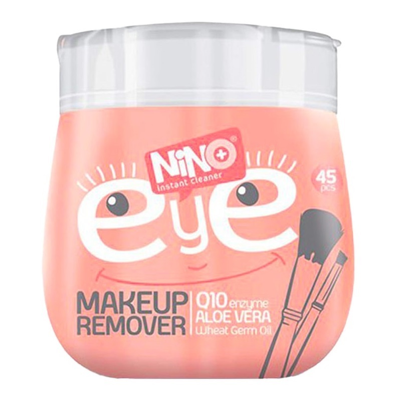 نینو دستمال مرطوب قوطی دور چشم 45 عددی Nino