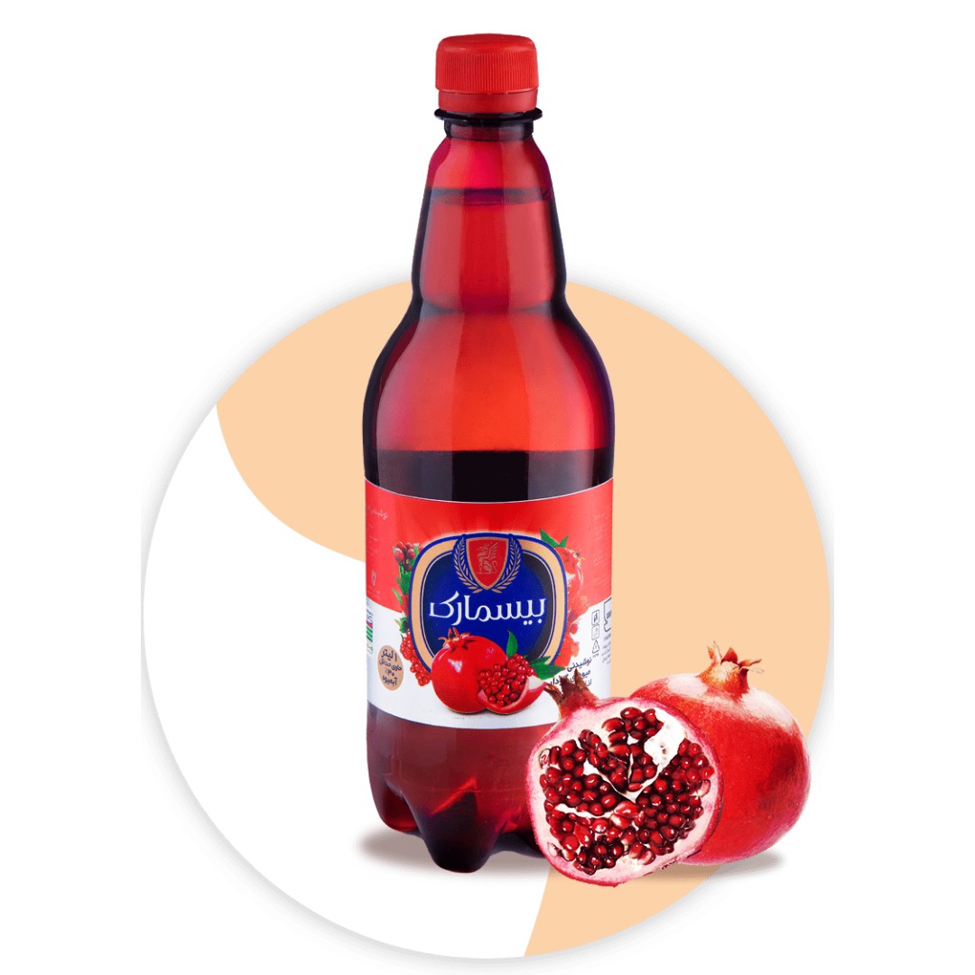 نوشیدنی میوه ای گازدار  انار(6عددی)