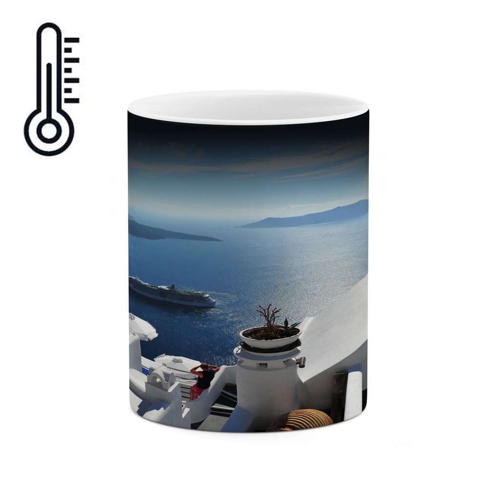 ماگ حرارتی کاکتی طرح قایق مدل mgh15362