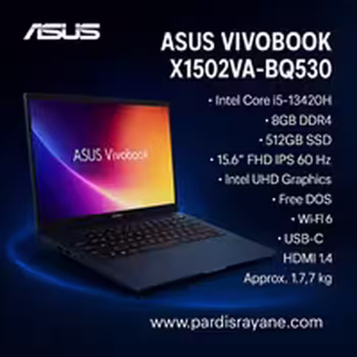 لپ تاپ ASUS Vivobook X1502VA