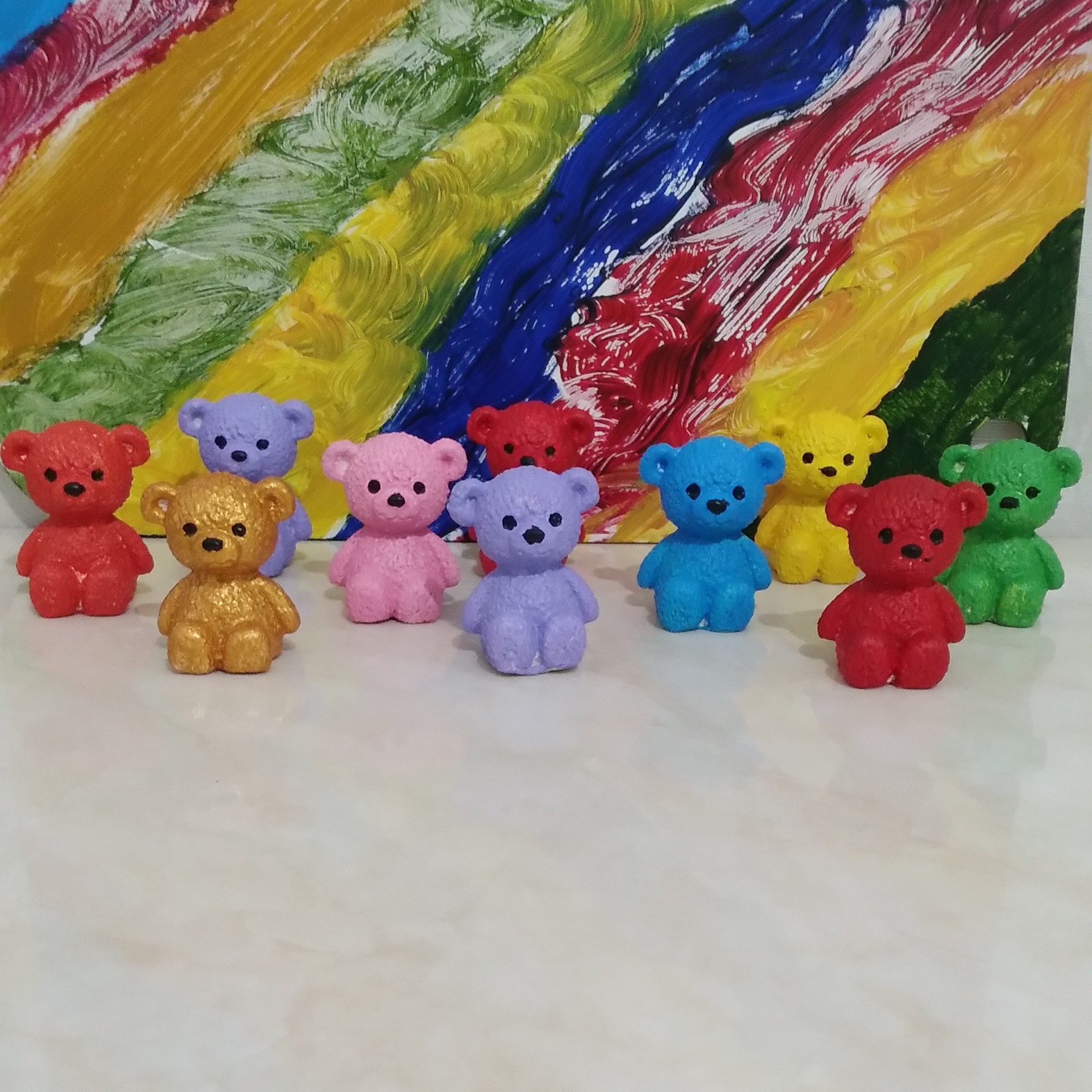 مجسمه پودرسنگ(10عددی)