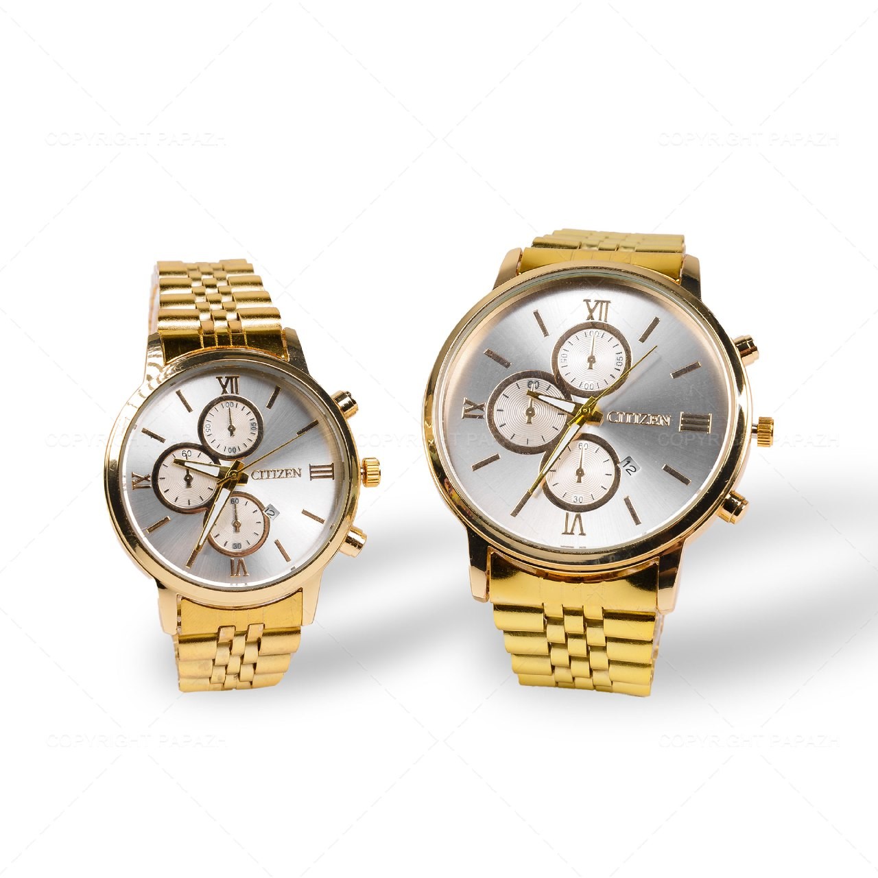 ست ساعت مچی CITIZENمدل 1741
قفل استیل تاشو
موتور ژاپن AAA طرح سه موتوره
یک ساعت مردانه و یک ساعت زنانه
پرداخت درب منزل 