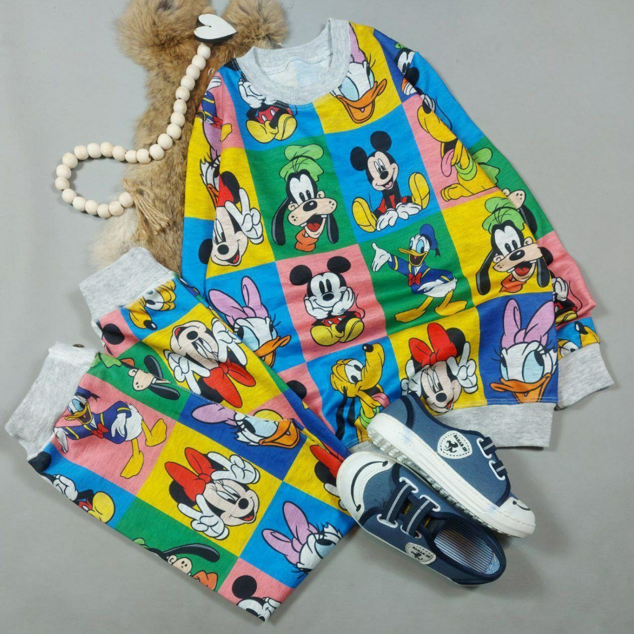 بلوز شلوار اسپرت میکی