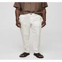 شلوار سفید مردانه جیب linen شلوارک اورجینال MANGO Man