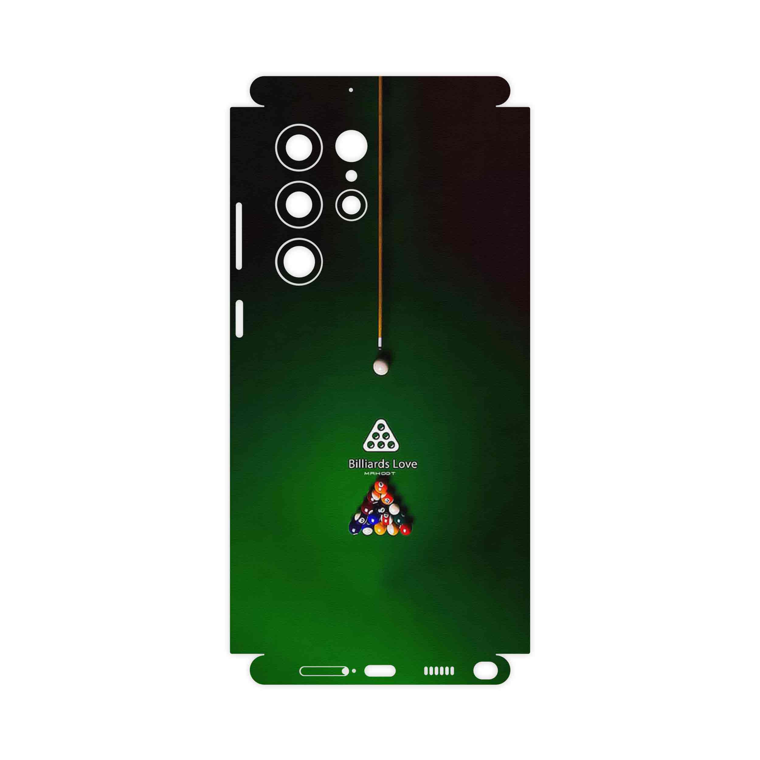 برچسب پوششی ماهوت مدل Pool Billiards Pro-FullSkin مناسب برای گوشی موبایل سامسونگ Galaxy S22 Ultra 5G