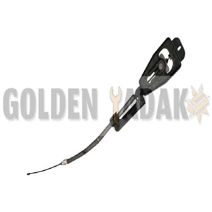 کابل واسطه ترمز دستی زانتیا 2000 - گلدن یدک