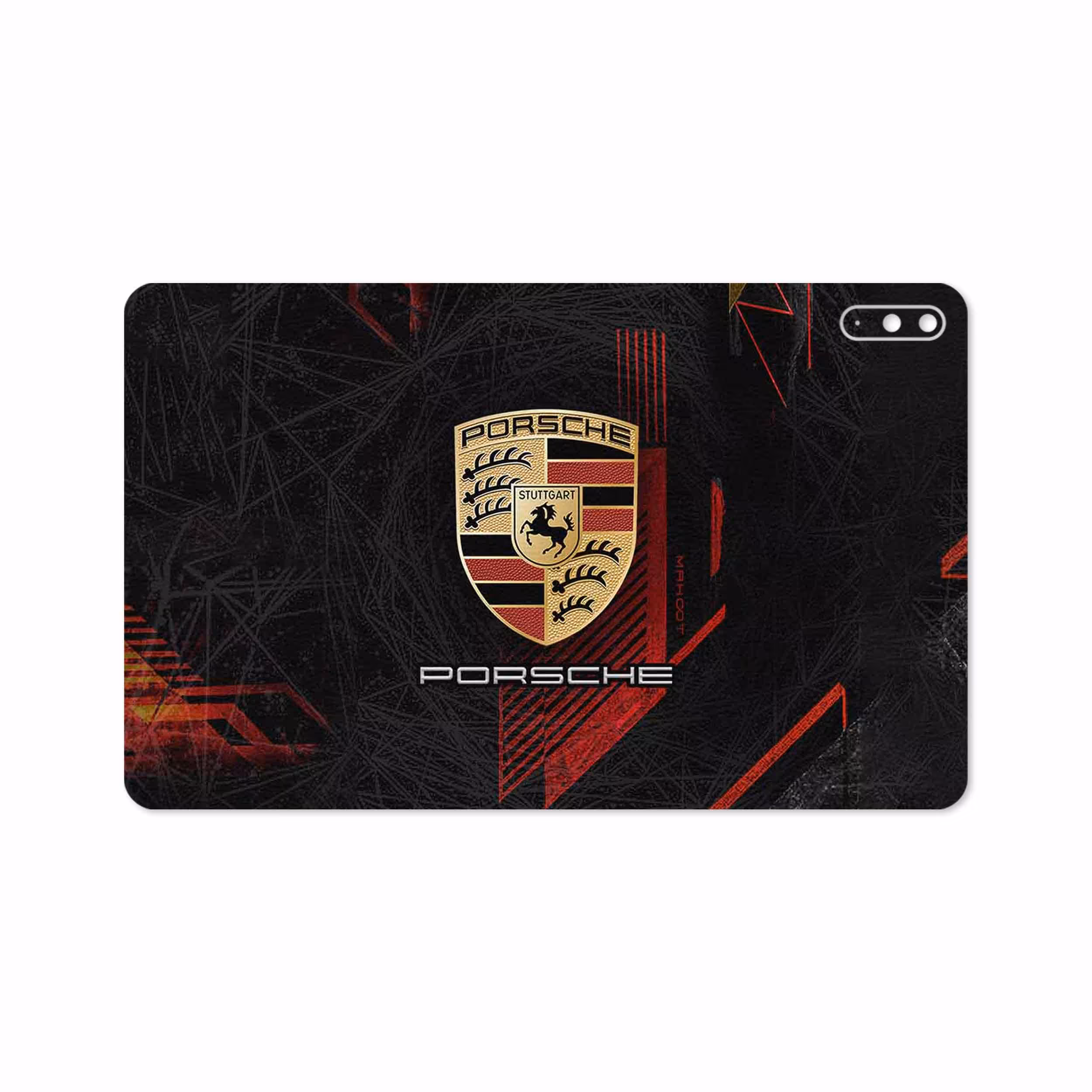 برچسب پوششی ماهوت مدل Porsche-Logo مناسب برای تبلت هوآوی Matepad 10.4 2020 BAH3-L09